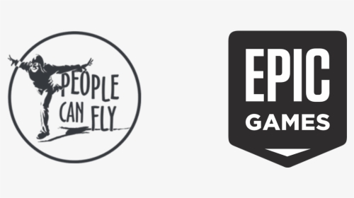 People Can Fly Et Epic Games Logo , Png Download - People Can Fly Logo Transparent, Png Download, Transparent PNG