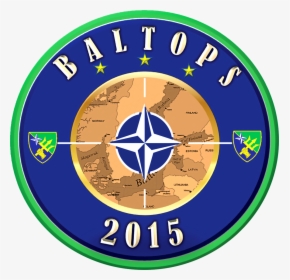Nato Baltops 2015 Logo - Blue Heron Mason City, HD Png Download, Transparent PNG