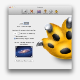 Growl Mac, HD Png Download, Transparent PNG