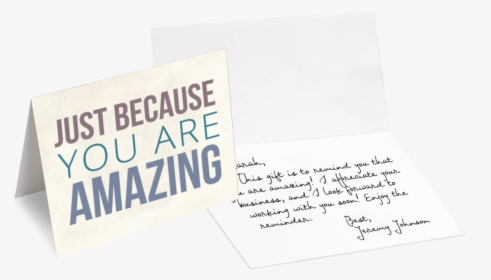 Thank You Card Example - Peer To Peer Recognition Program Cards, HD Png Download, Transparent PNG