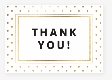 Gold Glitter Thank You Card Printable By Littlesizzle - Picture Frame, HD Png Download, Transparent PNG