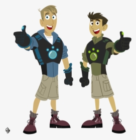 Wild Kratts Chris And Martin, HD Png Download, Transparent PNG