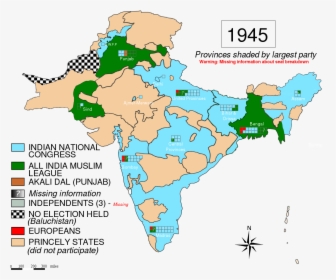 Indian Provincial Elections 1937, HD Png Download, Transparent PNG