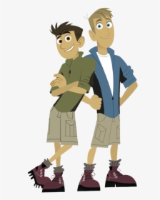 Wild Kratts Martin And Chris, HD Png Download, Transparent PNG