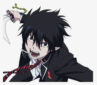 Blue Exorcist Rin , Png Download - Rin Ao No Exorcist Render, Transparent Png, Transparent PNG
