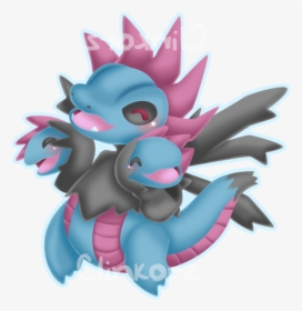 Hydreigon Chibi, HD Png Download, Transparent PNG