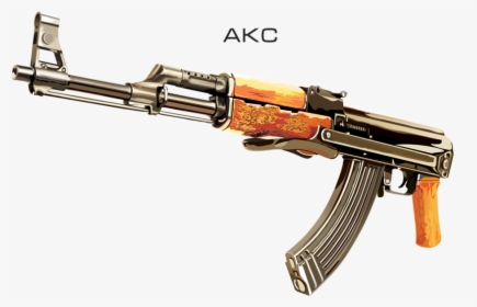 Ak Sniper Rifle Firearm - Ak 47 Sniper Png, Transparent Png, Transparent PNG
