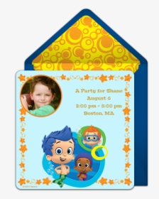 Bubble Guppies Sleepover Invitations, HD Png Download, Transparent PNG