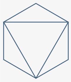 Octahedron - Triangle, HD Png Download, Transparent PNG