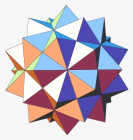 New Svg Image - First Stellation Of Icosahedron, HD Png Download, Transparent PNG