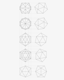 The Rotation Of A Regular Icosahedron Through Each - Triangle, HD Png Download, Transparent PNG