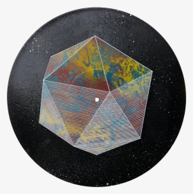 Blue Icosahedron - Circle, HD Png Download, Transparent PNG