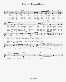 Old Rugged Cross Musescore, HD Png Download, Transparent PNG