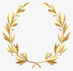 Cliparts For Free - Gold Wreath Png, Transparent Png, Transparent PNG