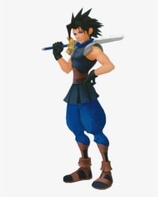 Kh Bbs, Zack Fair, Cos - Zack Birth By Sleep, HD Png Download, Transparent PNG