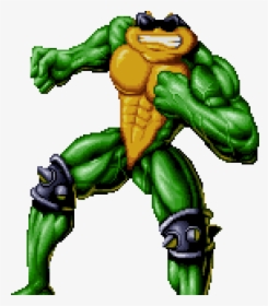 The Death Battle Fanon Wiki - Battletoads And Double Dragon Rash, HD Png Download, Transparent PNG