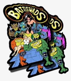 Battletoads Side Art - Battletoads Arcade Game Side Art, HD Png Download, Transparent PNG