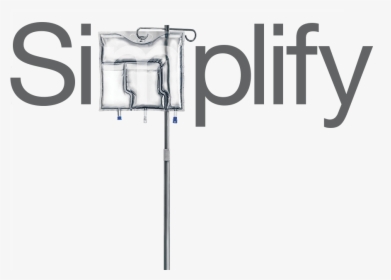 Kabiven Simplify Spiked Bag On Iv Pole - Cooper Lighting, HD Png Download, Transparent PNG