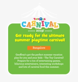 Toy Carnival - Toys R Us, HD Png Download, Transparent PNG