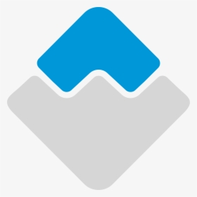 Waves Crypto Logo Png, Transparent Png, Transparent PNG