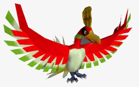 Download Zip Archive - Pokemon Stadium 2 Ho Oh, HD Png Download, Transparent PNG