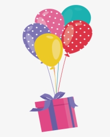 Gifts And Balloons Clipart, HD Png Download, Transparent PNG