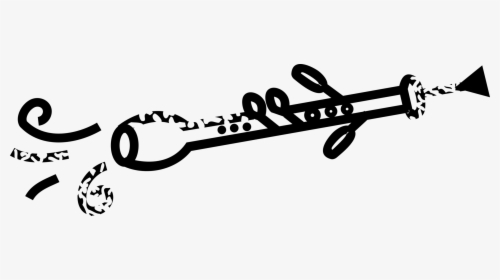 Vector Illustration Of Bass Oboe Or Baritone Oboe Double - Calligraphy, HD Png Download, Transparent PNG