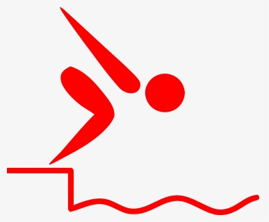Starting Block, Swimming, Start, Jump, Olympic, Sports - Swimming Pictogram, HD Png Download, Transparent PNG