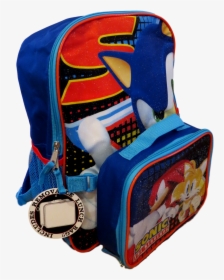 Sonic The Hedgehog Boys School Backpack Book Bag Lunch - Bag, HD Png Download, Transparent PNG