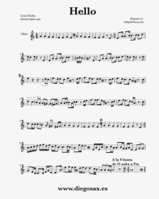 Tubescore Sheet Music For Oboe - French Horn Sheet Music Pop, HD Png Download, Transparent PNG