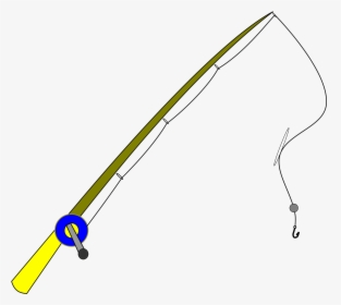 Fishing Rod Clip Arts - Fishing Rod, HD Png Download, Transparent PNG