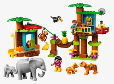 Lego Duplo Tropical Island, HD Png Download, Transparent PNG