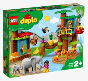 10906 Tropical Island - Lego Duplo Tropical Island, HD Png Download, Transparent PNG
