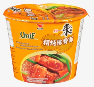 Picture Of Unif D Pork Chop Tub Noodle Arificial Stewed - 来 一 桶 精 炖 排骨 面, HD Png Download, Transparent PNG