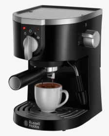 Coffee Machine Png - Russell Hobbs Espresso Machine, Transparent Png, Transparent PNG