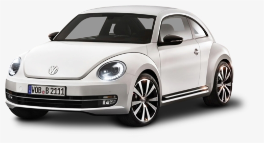 White Volkswagen Beetle Car Png Image - Vw New Beetle 2013, Transparent Png, Transparent PNG