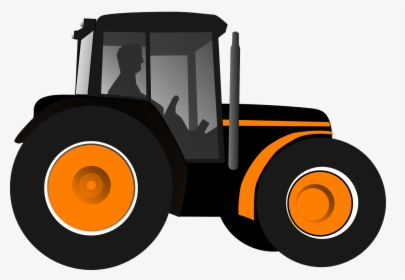 Blue Tractor Cartoon, HD Png Download, Transparent PNG
