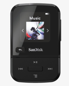 Sandisk Clip Sport Go 16gb Black - Sdmx30 016g G46k, HD Png Download, Transparent PNG
