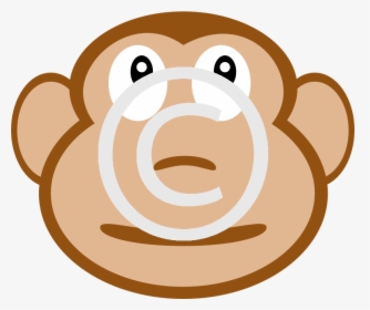 Cartoon Monkey's Face, HD Png Download, Transparent PNG