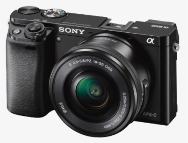 The Sony A6000 Digital Camera - Sony A6000, HD Png Download, Transparent PNG