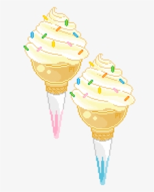 Pixel Art Ice Cream Transparent, HD Png Download, Transparent PNG