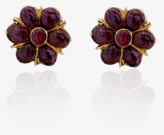 Fiery Passion Antique Rubies Earrings, HD Png Download, Transparent PNG