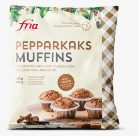 Gluten-free Gingerbread Muffins - Fria, HD Png Download, Transparent PNG