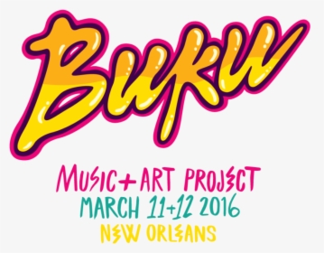 Buku Music Festival Announces 2016 Lineup Featuring - Buku Music Festival Logo, HD Png Download, Transparent PNG
