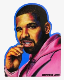 Image Of Drake Sticker - Drake Sticker, HD Png Download, Transparent PNG