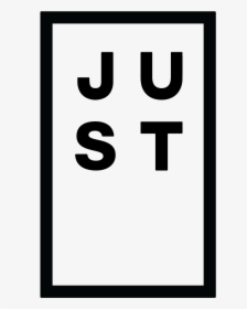 Just Inc Logo Black - Sign, HD Png Download, Transparent PNG