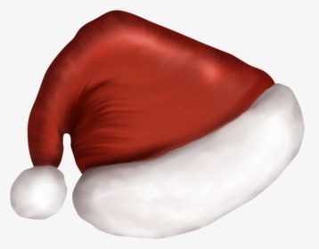 Santa Claus Hat Png - Новогодняя Шапка Png Без Фона Рисунок, Transparent Png, Transparent PNG