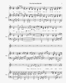 Sheet Music Picture - Fear Not This Night Sheet, HD Png Download, Transparent PNG