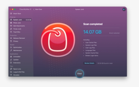 Cleanmymac X Mac Optimize Apps - Macos, HD Png Download, Transparent PNG