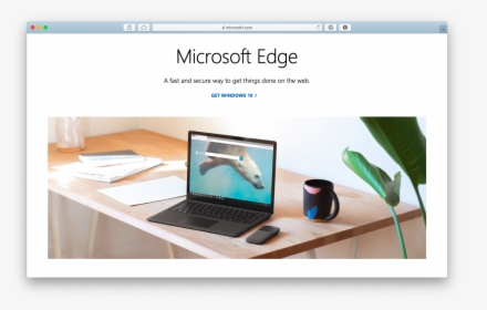 Microsoft Edge Mac Browser - Microsoft Dynamics, HD Png Download, Transparent PNG